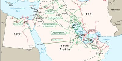 Kort over safaniya Saudi-Arabien