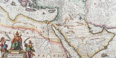 Gamle kort over Saudi-Arabien