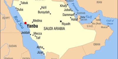 Yanbu KSA kort